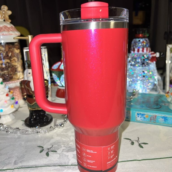 NEW STANLEY Red Delicious ELF 40oz Stainless Steel H2.0 - Picture 4 of 13